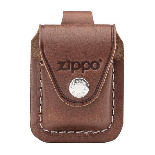 Leather Zippo Lighter Pouch